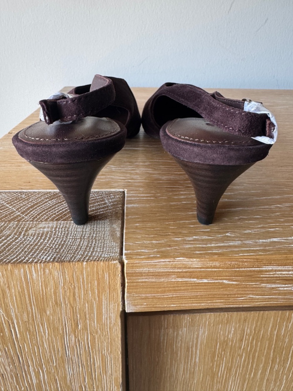 NWOB! MADEWELL Women's Emilie Slingback Pump Chocolate Raisin Suede 10 Brown - Picture 12 of 16